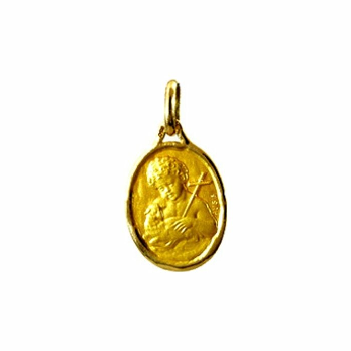 Médaille de baptême Augis Ange en or jaune