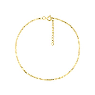 Chaîne de cheville  en or jaune