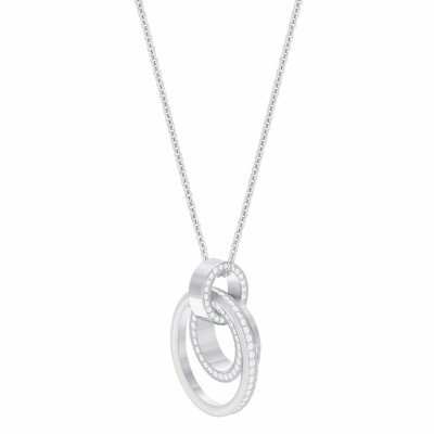 Pendentif Swarovski Hollow en cristaux Swarovski et métal rhodié