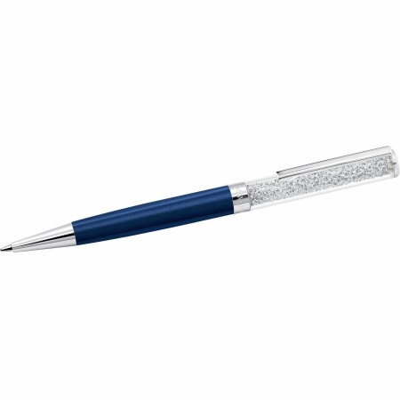 Stylo bille Swarovski Crystalline bleu foncé