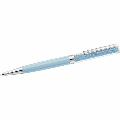 Stylo bille Swarovski Crystalline bleu et cristaux Swarovski