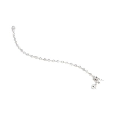 Bracelet Bracelet ligne en argent et oxyde de zirconium