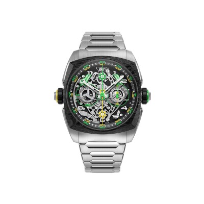 Montre Cyrus Klepcys Dice Lime Carbon