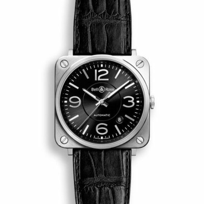 Montre Bell & Ross Aviation BR S officer black