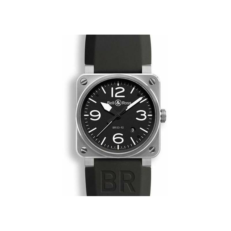 Bell & Ross Aviation BR 03-92 new steel watch