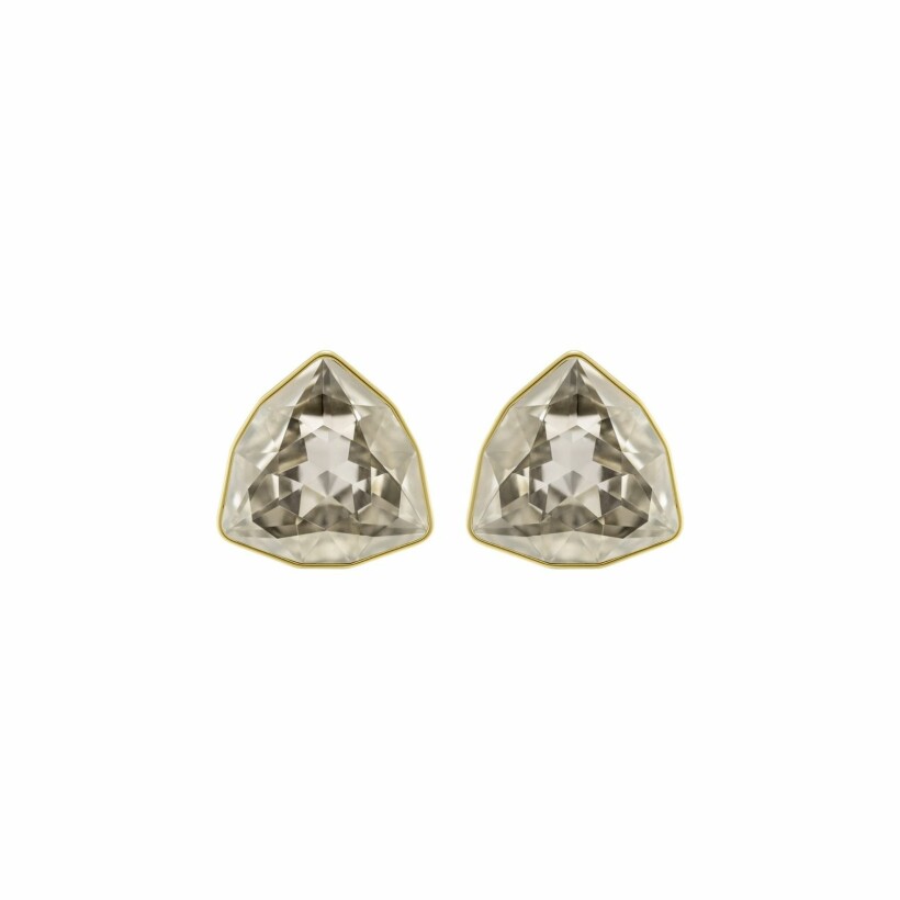 Boucles d'oreilles Swarovski March en cristaux Swarovski et métal doré