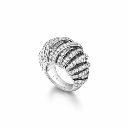 Bague de GRISOGONO Allegra en or blanc et diamants 