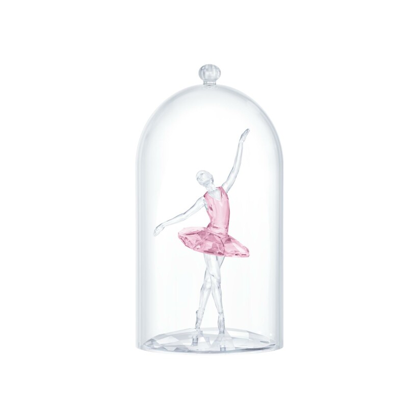 Ballerine sous cloche de verre Swarovski Dancers en cristaux swarovski