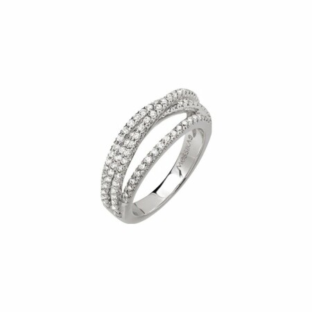 Bague Messika Gatsby Petit Modèle en or blanc et diamant