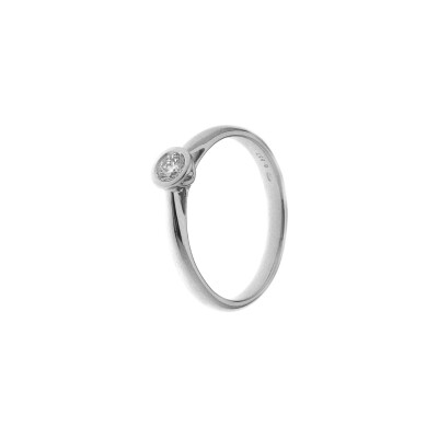 Bague Ph. Tisseront en or blanc et diamant