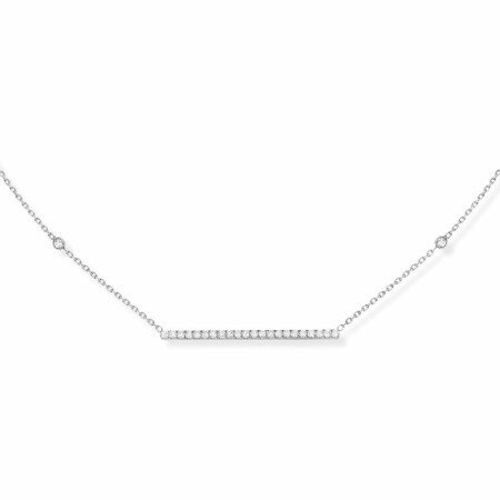 Collier Messika Gatsby en or blanc et diamants