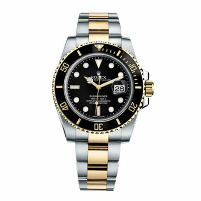 Montre Rolex Submariner Date acier or jaune