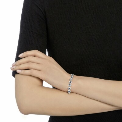 Bracelet Swarovski Ocean en cristaux Swarovski et métal, métal doré rose