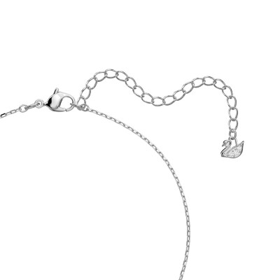 Parure Swarovski Una Sparkling DC en métal rhodié et cristaux Swarovski