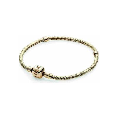 Bracelet Pandora Moments Maille Serpent en or jaune 585/1000ème, 19 cm