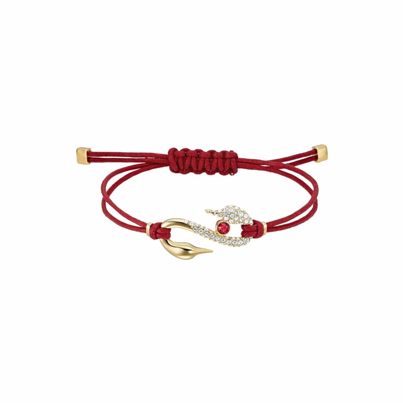 Bracelet Swarovski Power Collection en métal doré rose et cristaux Swarovski