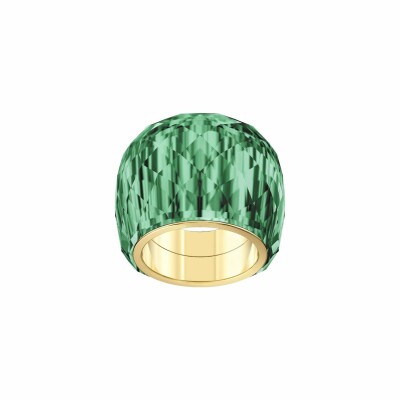 Bague Swarovski Nirvana en métal doré et cristaux Swarovski, taille 60