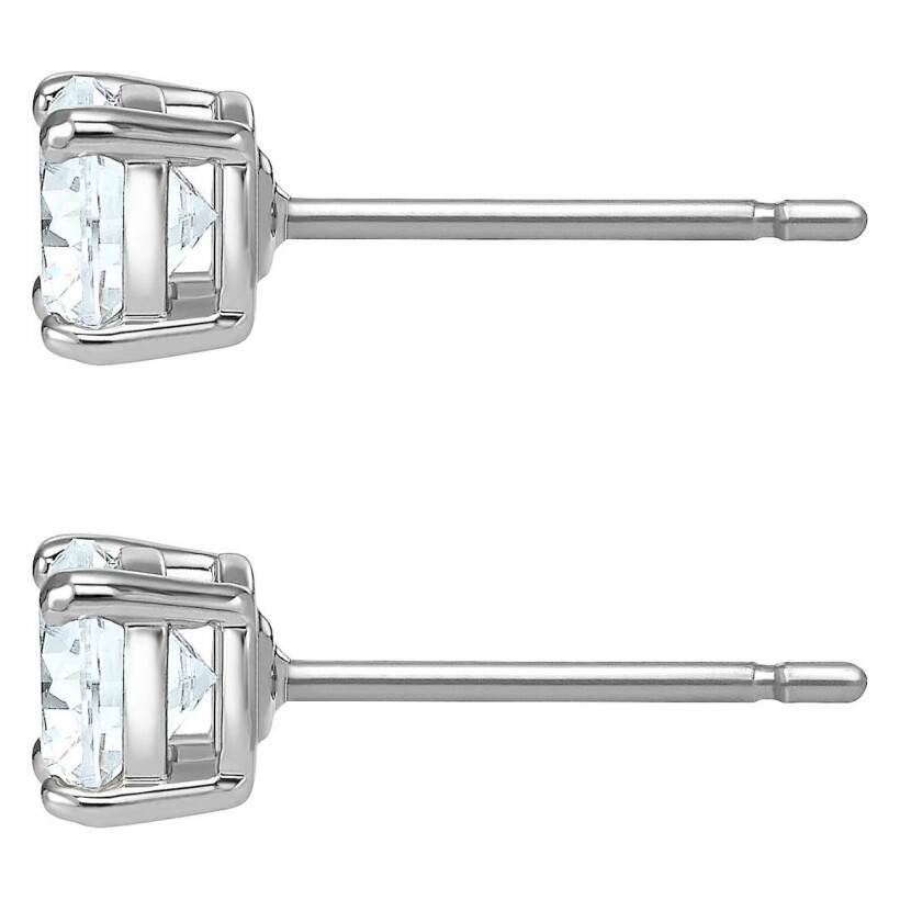 Boucles d'oreilles Swarovski Attract en cristaux Swarovski et métal rhodié