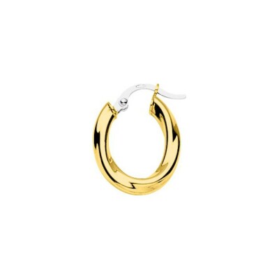 Boucles d'oreilles créoles en or jaune