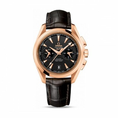 OMEGA Seamaster Aqua Terra 150M Co-Axial Chronometer GMT Chronograph 43mm-horloge