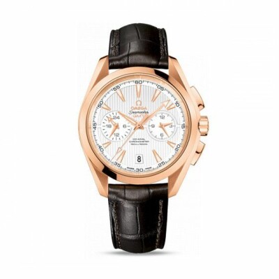 OMEGA Seamaster Aqua Terra 150M Co-Axial Chronometer GMT Chronograph 43mm-horloge