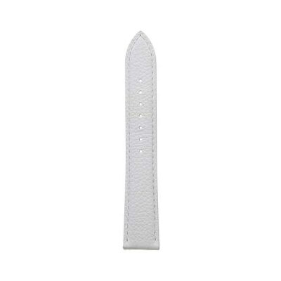 Bracelet montre Rochet Oregon en cuir grain mat gris moyen - 18mm