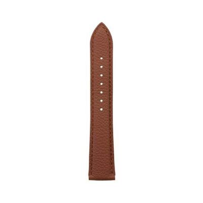 Bracelet montre Rochet Oregon en cuir grain mat vison - 18mm