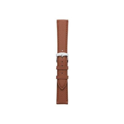 Bracelet montre Rochet Oregon en cuir grain mat vison - 18mm
