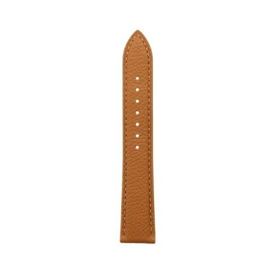 Bracelet montre Rochet Oregon en cuir grain mat cognac - 18mm