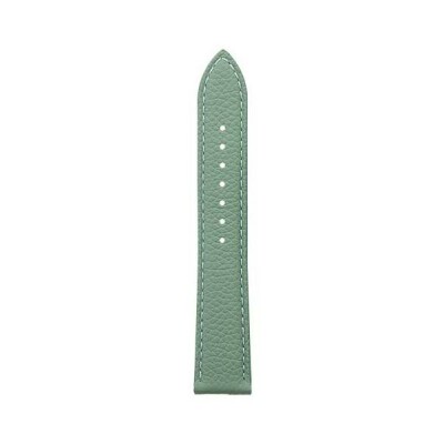 Bracelet montre Rochet Oregon en cuir grain mat lichen - 12mm