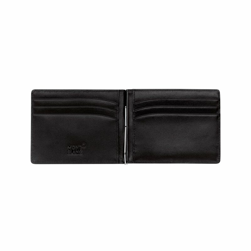 Montblanc Meisterstück in black leather wallet