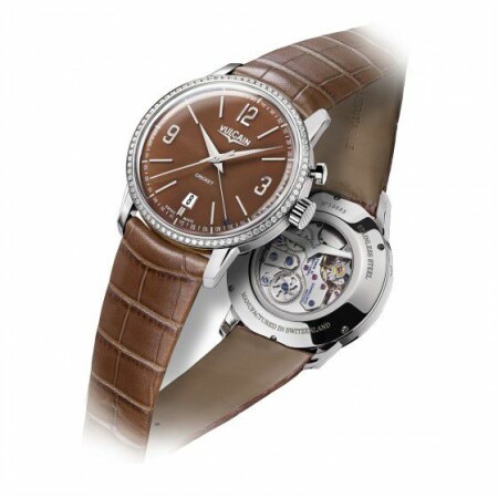 Montre Vulcain 50's presidents' watch Steel