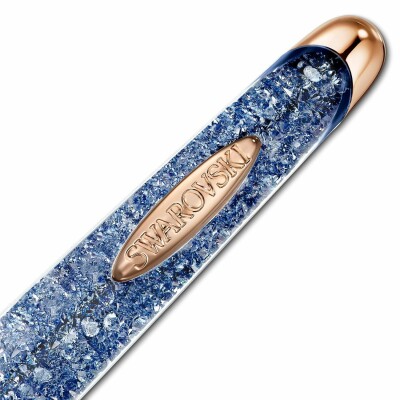 Stylo à bille Swarovski Crystalline Nova en métal doré rose et cristaux Swarovski