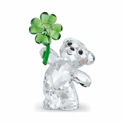 Figurine Swarovski Ourson Kris Porte-bonheur en cristaux Swarovski