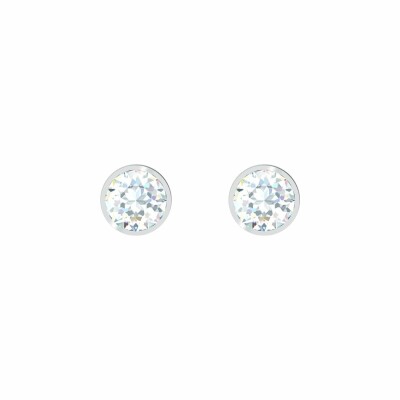 Boucles d'oreilles Swarovski Clous Tennis en cristaux Swarovski