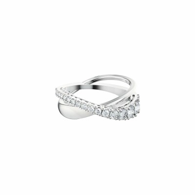 Bague Swarovski Twist Rows - taille 55