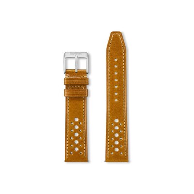 Bracelet montre Rochet Monza en cuir pull-up ibiza miel - 20mm