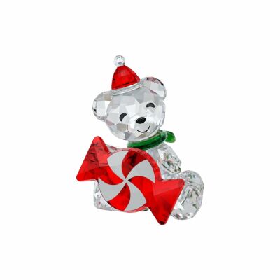 Décoration de Noël Swarovski Ourson Kris Edition Annuelle 2021 en cristaux Swarovski