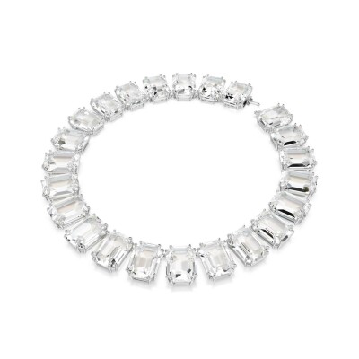 Collier Swarovski Millenia en métal rhodié et cristaux Swarovski