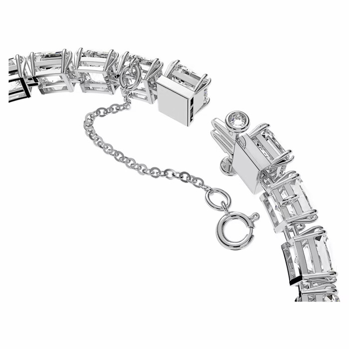 Bracelet Swarovski Millenia en métal rhodié et cristaux Swarovski