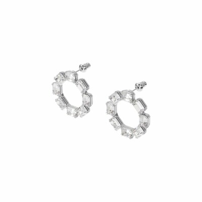 Boucles d'oreilles Swarovski Collection I Millenia blanc en cristaux Swarovski