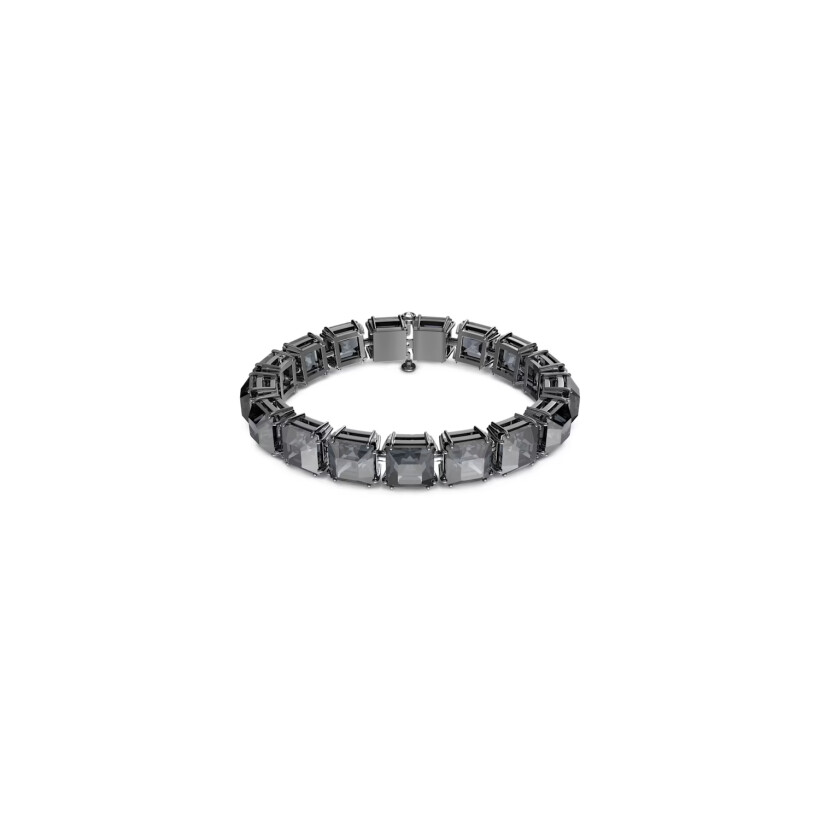 Bracelet Swarovski Millenia en métal argenté, ruthénium et cristaux Swarovski
