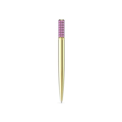 Stylo à bille Swarovski Lucent en métal doré et cristaux