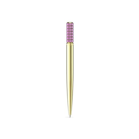 Stylo à bille Swarovski Lucent en métal doré et cristaux