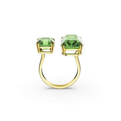 Bague Cocktail Swarovski Millenia en métal doré et cristaux Swarovski, taille 58