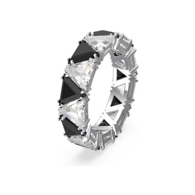 Bague Swarovski Ortyx en métal rhodié et oxydes de zirconium