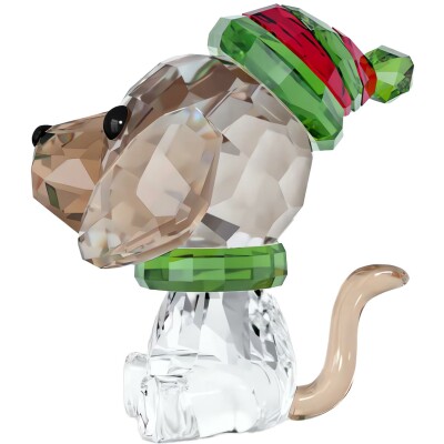 Figurine Swarovski Holiday Cheers Beagle en cristaux Swarovski