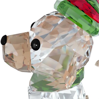 Figurine Swarovski Holiday Cheers Beagle en cristaux Swarovski