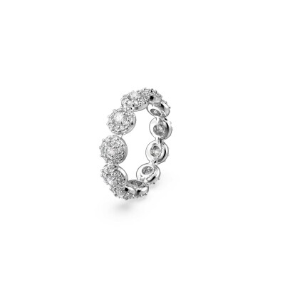 Bague Swarovski Una Angelic en métal rhodié et cristaux Swarovski, taille 55