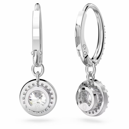 Boucles d'oreilles Swarovski Constella en métal rhodié et cristaux Swarovski